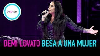 Demi Lovato Besa A Una Mujer En Frente De Todos | LaMusica
