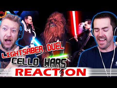 The Piano Guys REACTION! Cello Wars (Star Wars Parody) Lightsaber Duel