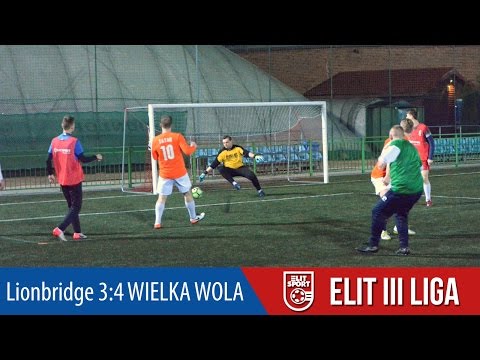 Lionbridge 3:4 WIELKA WOLA - ELIT III Liga ZIMA 2017