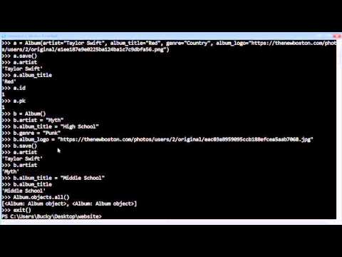 Django Tutorial for Beginners 10 Filtering Database Results