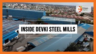 INSIDE DEVKI STEEL MILLS - How Maisha Mabati and Devki nails are manufactured