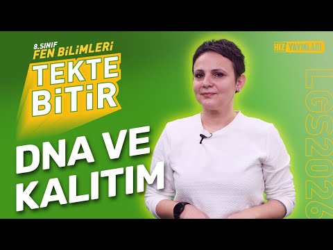 TEKTE BİTİR FEN BİLİMLERİ – LGS 2026: DNA ve KALITIM