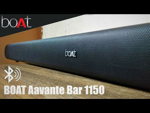 BOAT Aavante Bar 1150 60w RMS Bluetooth Soundbar | Unboxing and Review with Sound Quality Test
