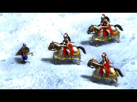 How Many Serjeants Do You Need to Kill 3 Cataphracts? | AoE II: DE