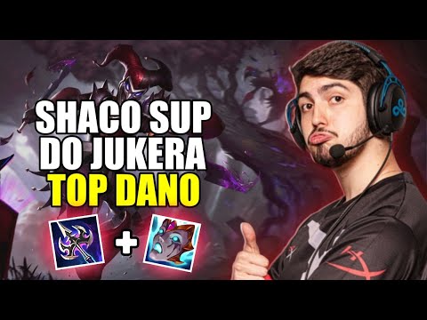 JUKES DE SHACO SUP INOVANDA NA BUILD - VODs LEAGUE OF LEGENDS