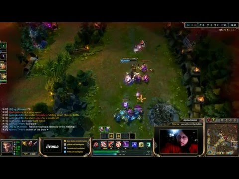 imaQtpie - Draven vs Ashe bot lane «Boss» (Challenger l)