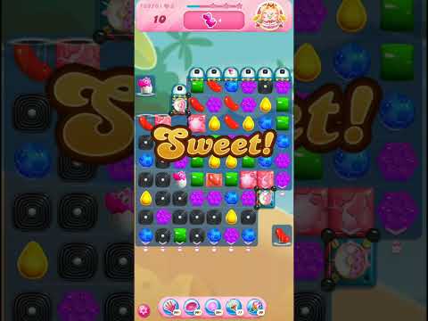 Candy Crush Saga Level #12876. Three sugar stars.