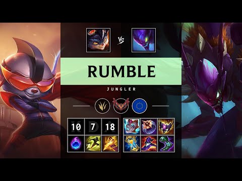 Rumble Jungle vs Kha'Zix - EUW Grandmaster Patch 25.21