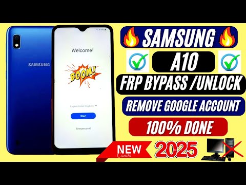 Samsung A10 FRP Bypass 2025 | No PC Needed | Google Account Unlock Easy Method