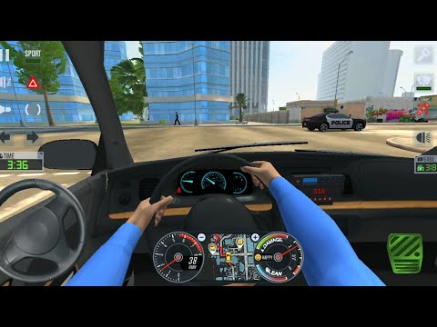 4X4 CARS CLASSIC UBER DRIVER 🚖 😍  City Car Driving Games Android iOS - Taxi Sim 2020 Gameplay