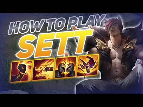 HOW TO PLAY SETT SEASON 10 | BEST Build & Runes | Season 10 Sett guide | League of Legends
