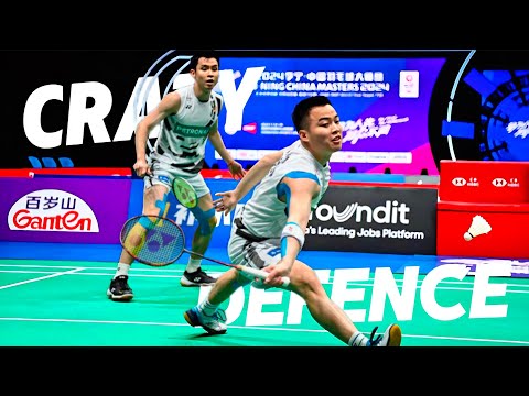 Aaron Chia/Soh Wooi Yik - The Unbeatable Crazy Defence Skills