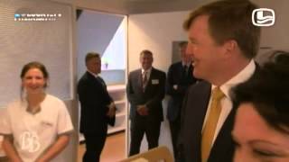 Koning Willy - Op werkbezoek