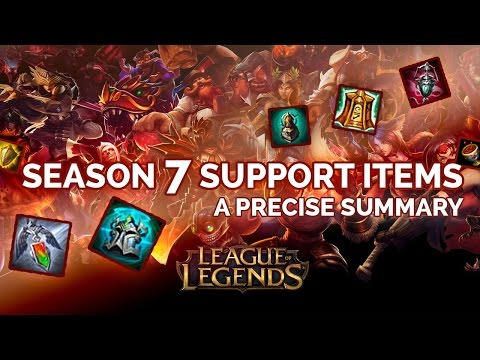 New Support Items and Item Changes in Pre Season | Season 7