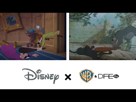 Reused Disney Animation but with Warner Bros & DePatie Freleng SFX