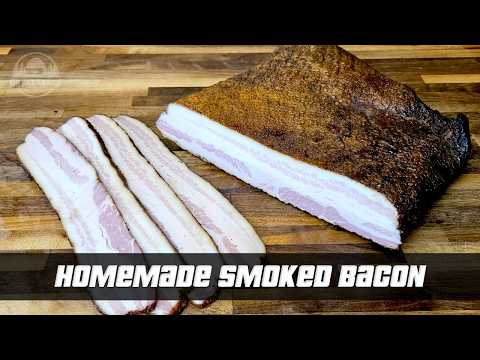 Perfect Home Cured Bacon from Scratch - Easy Smoked Bacon Recipe for Beginners!