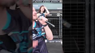 《プロ野球 チアリーダー》北海道日本ハムファイターズ　ファイターズガール　エスコン１周年記念限定黒ユニフォーム　2024  cheerleader  ① 《BraveTV》