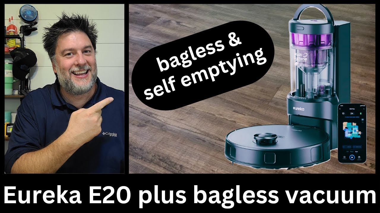 Eureka E20 Plus - Bagless Self-Emptying robot vacuum｜under $500