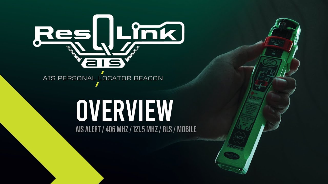 ResQLink AIS PLB with Mobile App | ACR Electronics