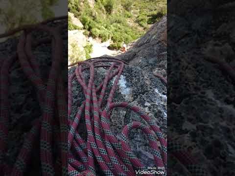 Climbing in Spain,Roca Blanca