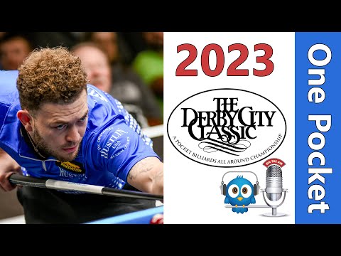 Evan Lunda vs Blaine Barcus - One Pocket - 2023 Derby City Classic rd 5