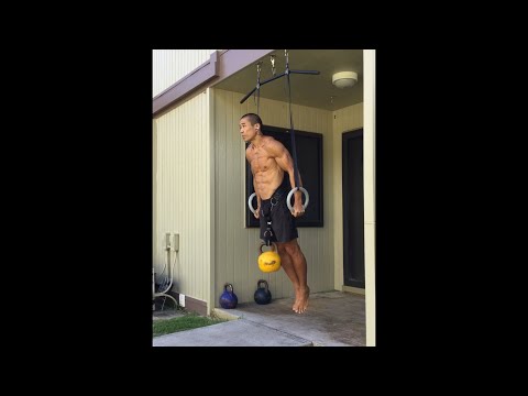 Day 184 Working Out in Hawaii - Weighted Ring Lockouts + Pull Ups - November 14, 2020 1:08 pm