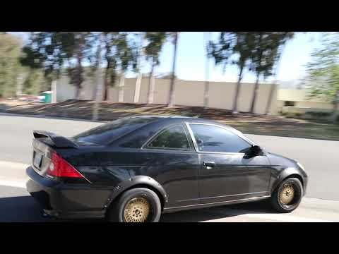 Ultimate Ricer leaving car show