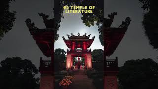 🛕 Top 10 places to visit in Hanoi 🇻🇳 #shorts