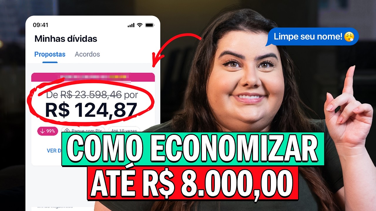 Como negociar dívidas e economizar até R$ 8 mil (passo a passo prático)