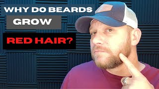 Why is your Beard growing RED hair?
