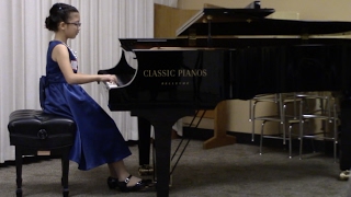 Roxy Jones, 9, Gold medalist of NW Chopin Festival 2017 Seattle WA