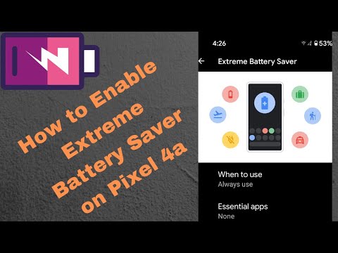 How to Enable Extreme Battery Saver on Pixel 4a 5G