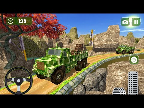 US Offroad Army Truck Driver  Simulator | Military Transport Simulator | Android Gameplay HD