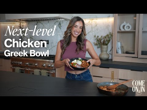 WEEKNIGHT DINNER: How to Make My Easy Chicken & Greek Bowl