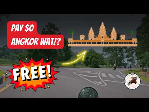 FREE Angkor Wat Entry After 5:30 PM - Secret Local Tip!