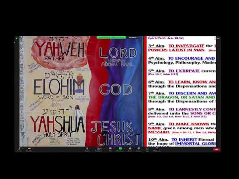 May 21st,  2022  Oceanside Zoom Class -  What Pleases Yahweh