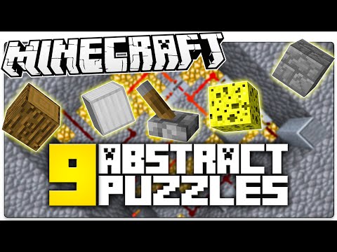 Minecraft | 9 Abstract Puzzles (Minecraft Custom Puzzle / Trivia Map)