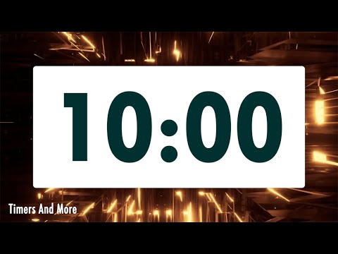 10 minute timer [🔔 LOUD ALARM 🔔]