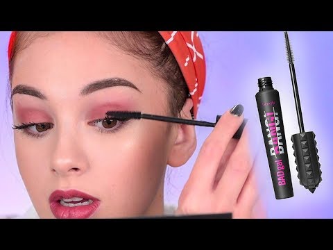 Trying out the BENEFIT BADGAL BANG MASCARA | First Impressions & Review
