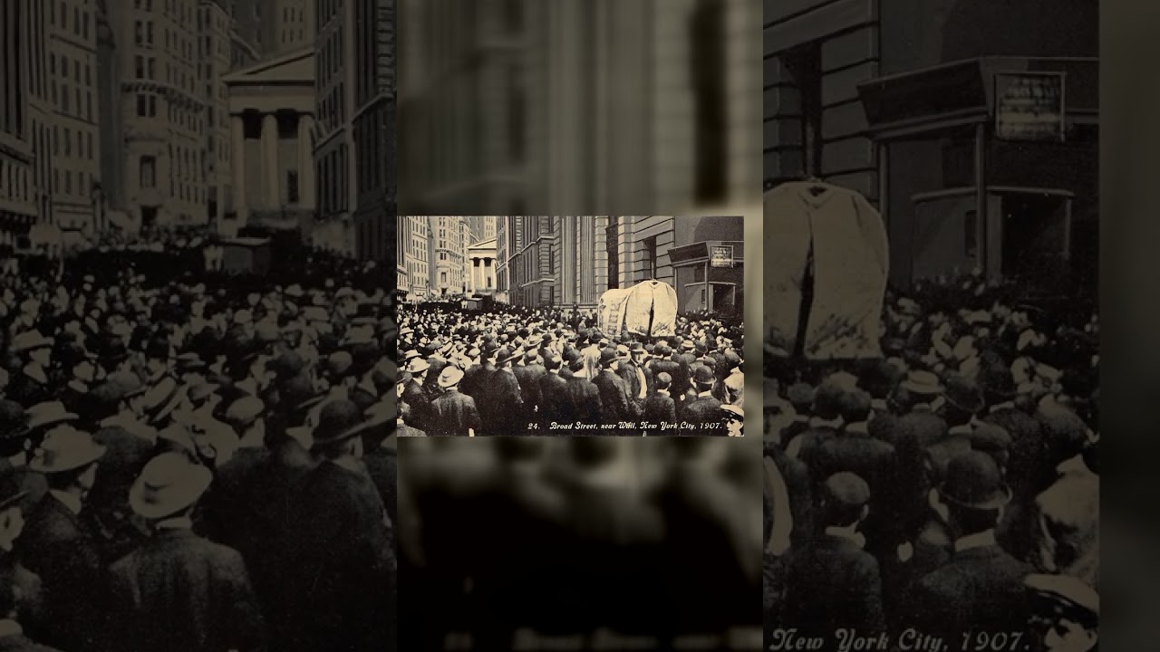 Ezra Meeker, Divided Back, Broad Street NYC, Oregon Trail, 1907 Video