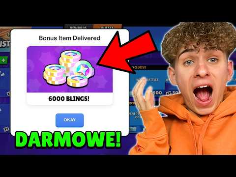 TO DZIAŁA! 😱 JAK ODEBRAĆ 6000 BŁYSKOTEK ZA DARMO w BRAWL STARS? 🎁