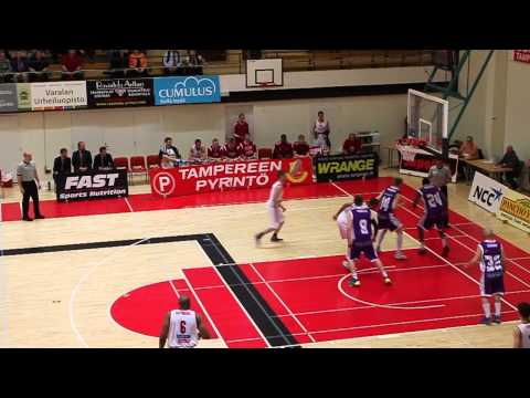 Korisliigan 3.puolivälierä Tampereen Pyrintö - Namika Lahti (26.4.2014) Highlights