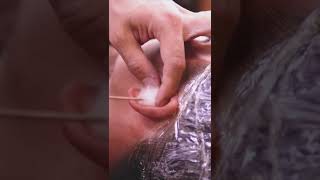 Enjoy the ultimate relaxation with a video of ear cleaning.