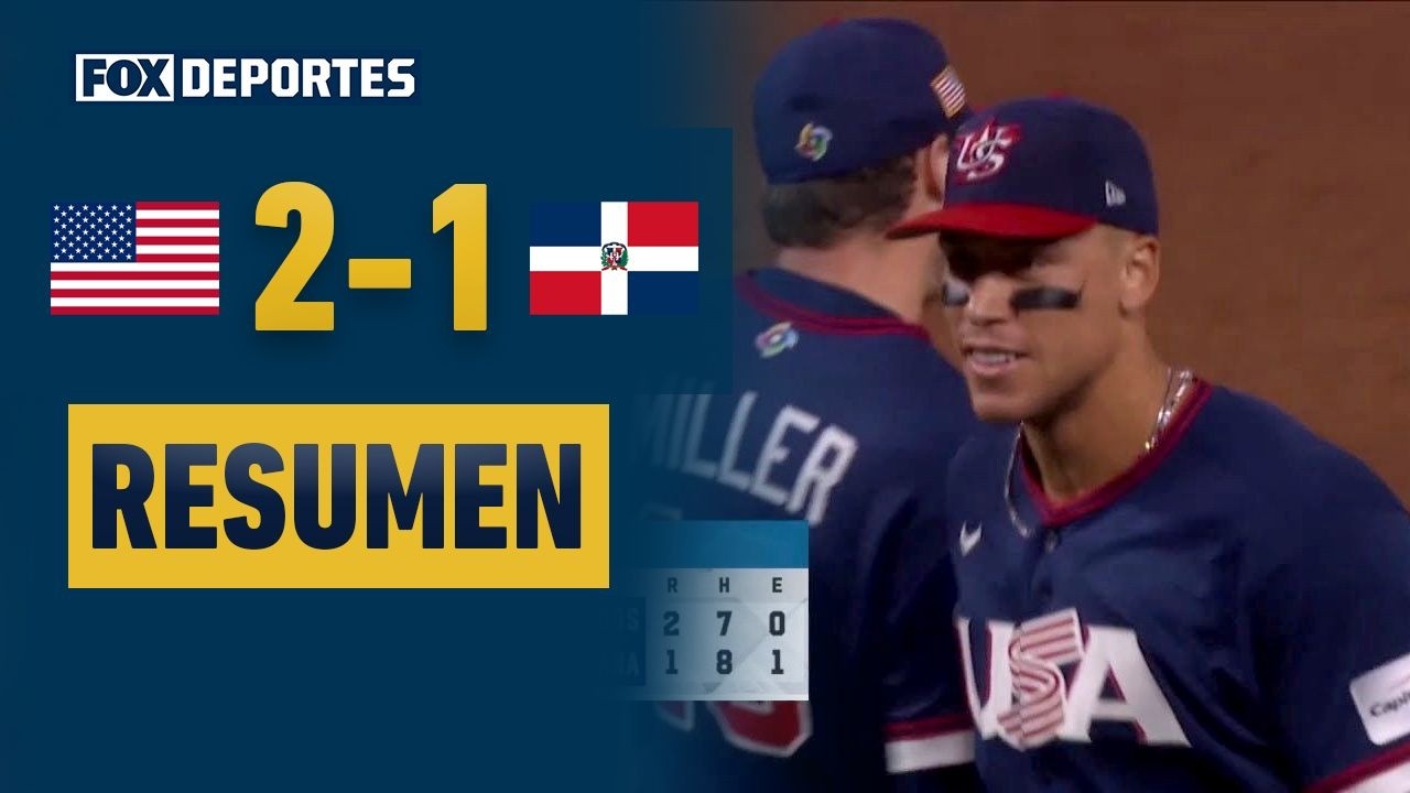 🇺🇸🔝⚾ USA, ¡A LA GRAN FINAL! | Estados Unidos 2-1 República Dominicana | HIGHLIGHTS | WBC 2026