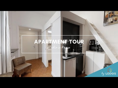 Apartment Tour // Furnished  16.1m2 in Paris – Ref : 20319124