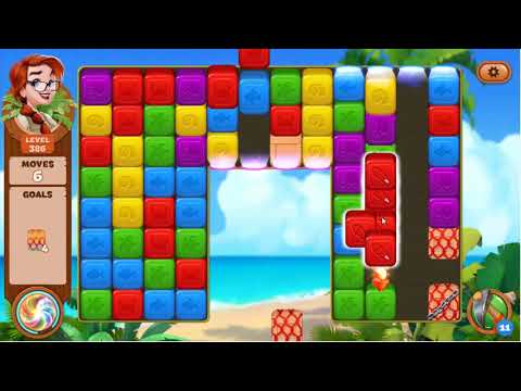 Lost Island Blast Adventure Level 386 - No Boosters