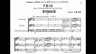 Jean Cras – String Trio