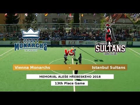 (62) Vienna Monarchs – Istanbul Sultans | 2018 Aleš Hřebeský Memorial: 13th Place Game