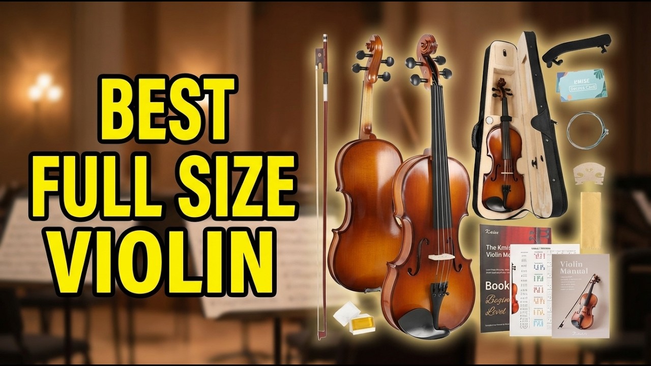 Best Full Size Violin 2026: Top 5 Ranked for Tone, Quality & Real Value