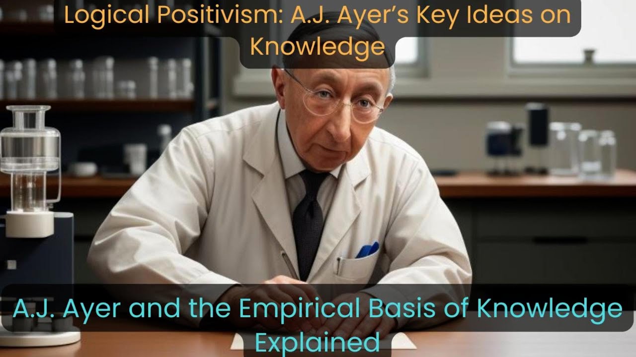 A.J. Ayer & Logical Positivism: The Empirical Test of Meaning! Ayer’s Empirical Knowledge Explained
